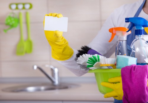 Commercial cleaning equipment and sanitizing supplies
