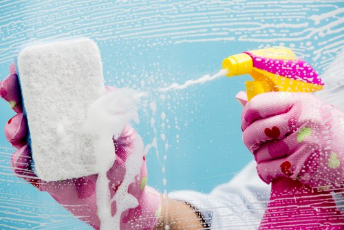 Professional regular cleaning in a modern office space